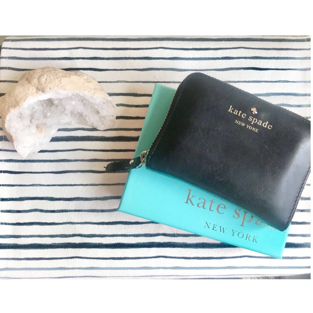 Kate Spade “Salma Tudor City” Black wallet